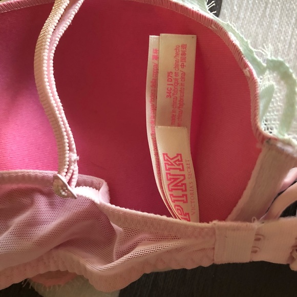 PINK Lace Bra - Picture 3 of 3